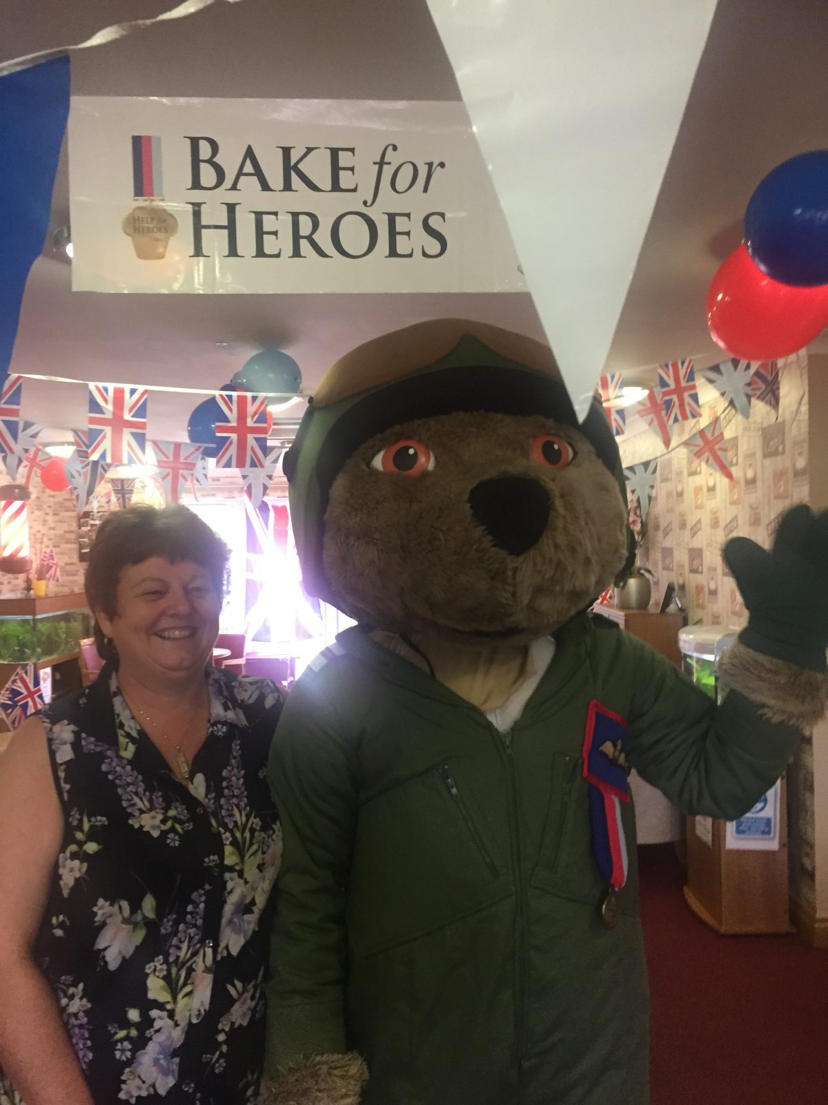 HELP THE HEROES AT ORCHID CARE HOME